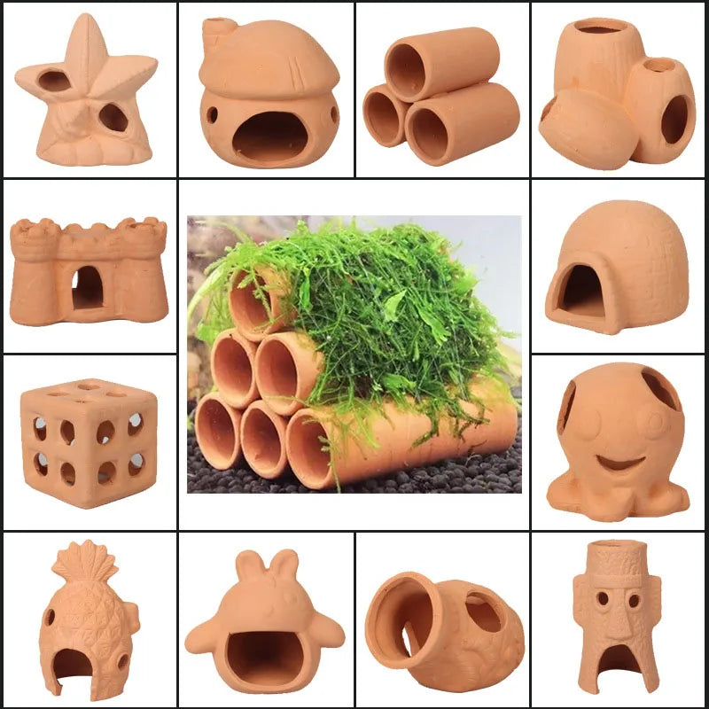 Ceramic Aquarium Shelters