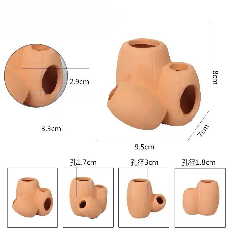 Ceramic Aquarium Shelters